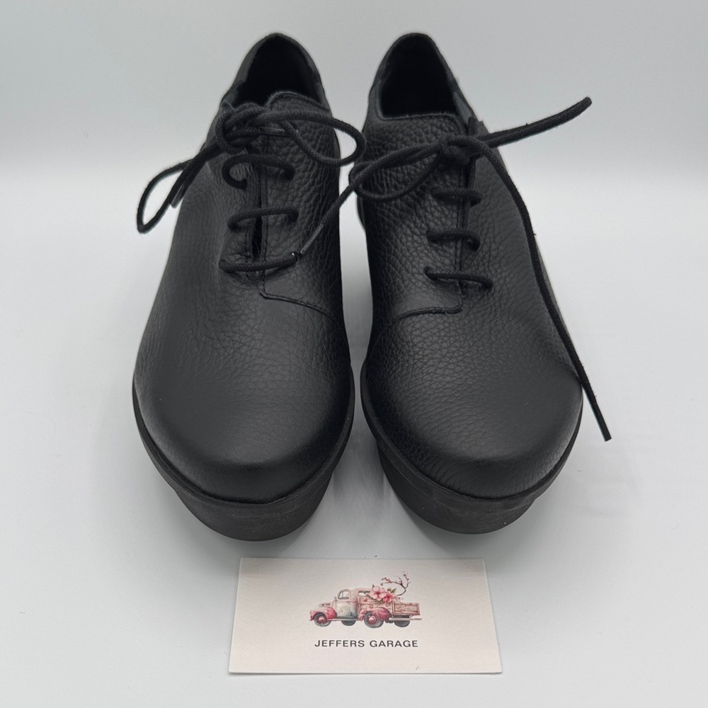 Arche Black Leather Women's Shoes